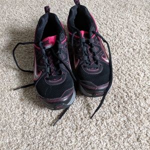 Black/Pink Nike Air size 8.5